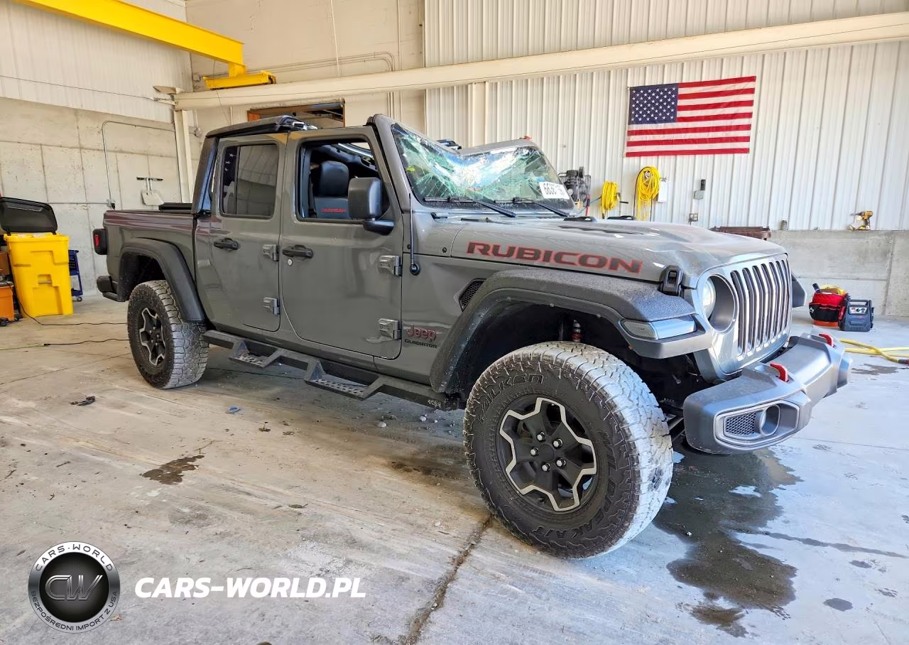 2021 Jeep Gladiator Rubicon VIN:1C6JJTBG4ML608421 - 4