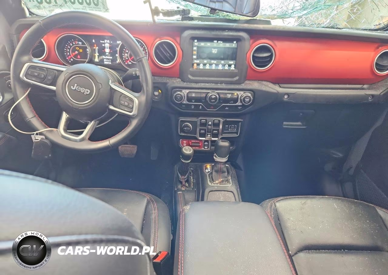 2021 Jeep Gladiator Rubicon VIN:1C6JJTBG4ML608421 - 8