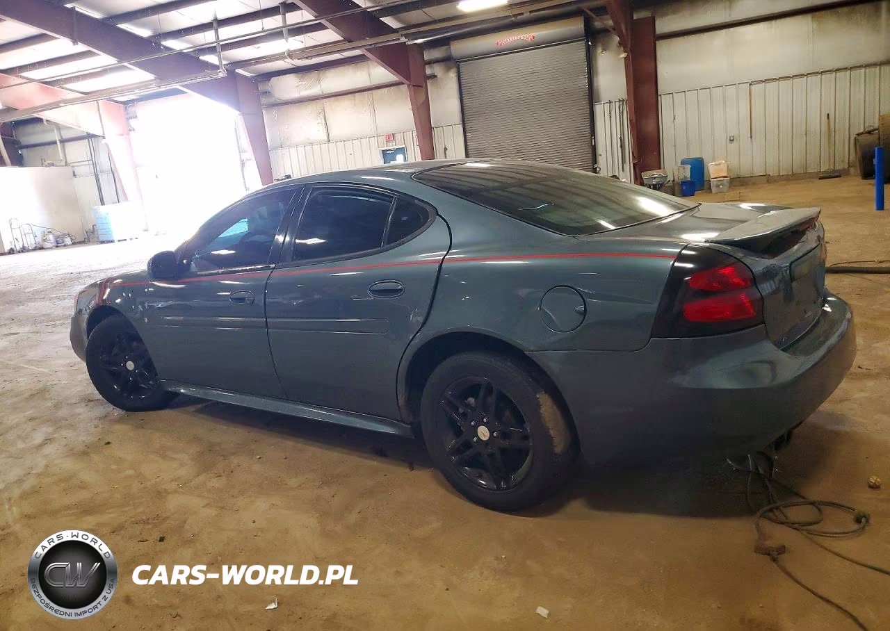 2007 Pontiac Grand Prix Gt VIN:2G2WR554971184964 - 2