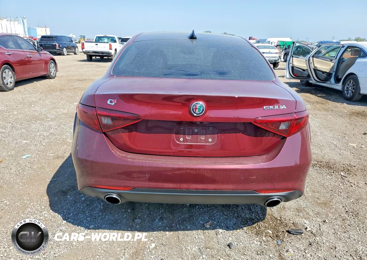 2017 Alfa Romeo Giulia Q4 VIN:ZARFAEDN4H7561188 - 6