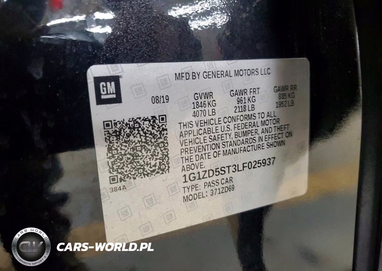 2020 Chevrolet Malibu Lt VIN:1G1ZD5ST3LF025937 - 12