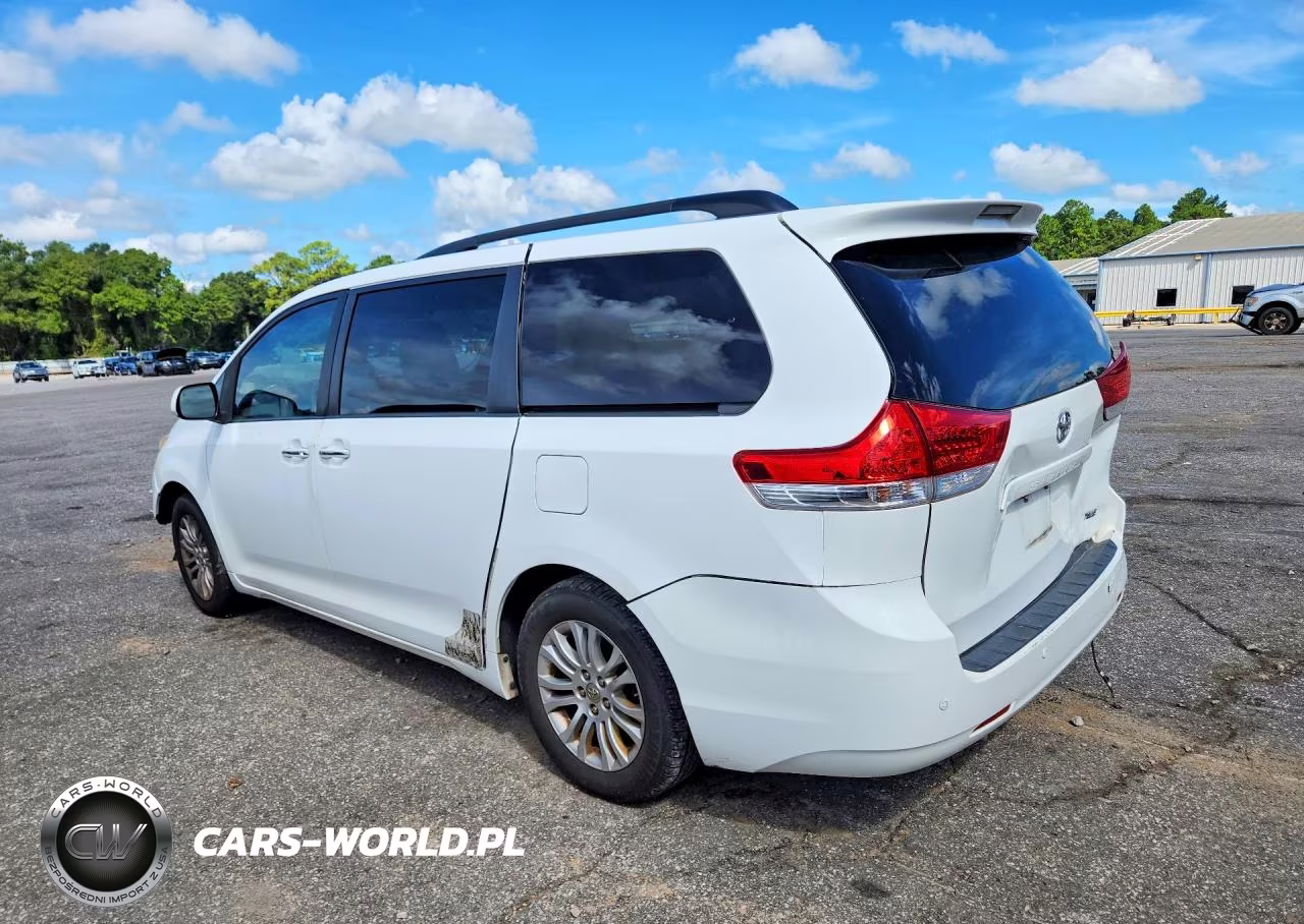 2011 Toyota Sienna Xle 8-Passenger VIN:5TDYK3DC9BS096391 - 2