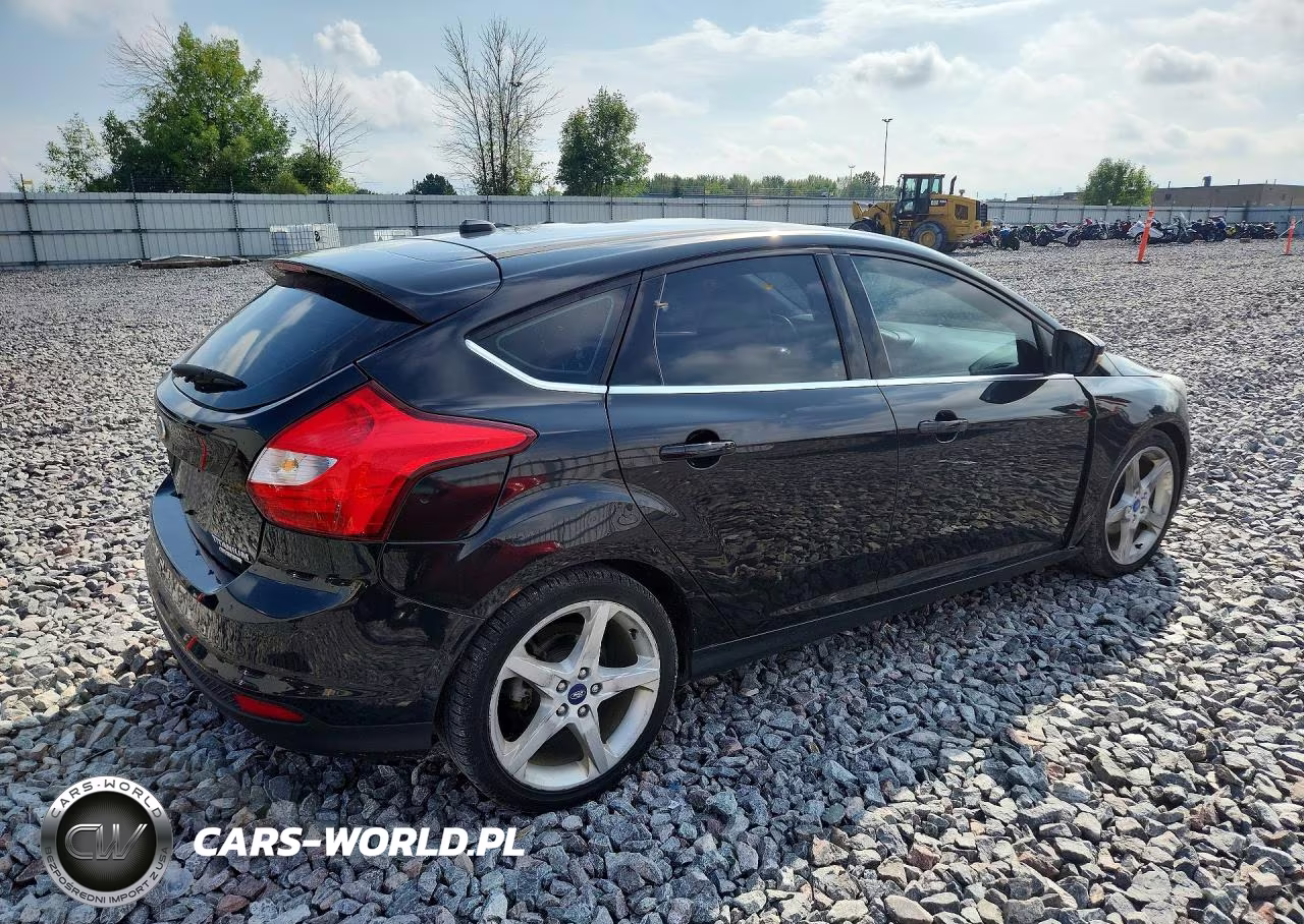 2013 Ford Focus Titanium VIN:1FADP3N28DL168505 - 3