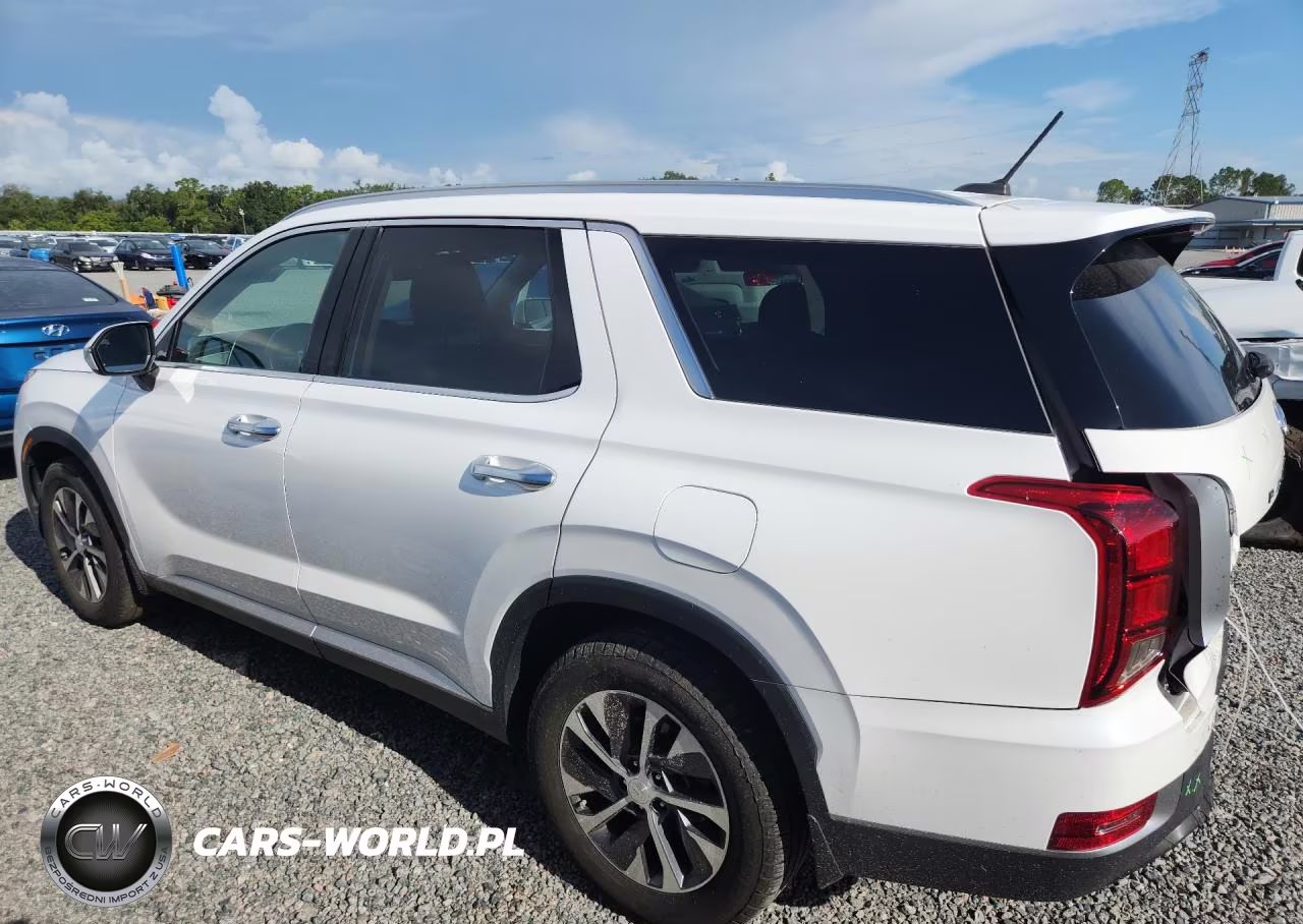 2021 Hyundai Palisade Sel VIN:KM8R24HE5MU188159 - 2