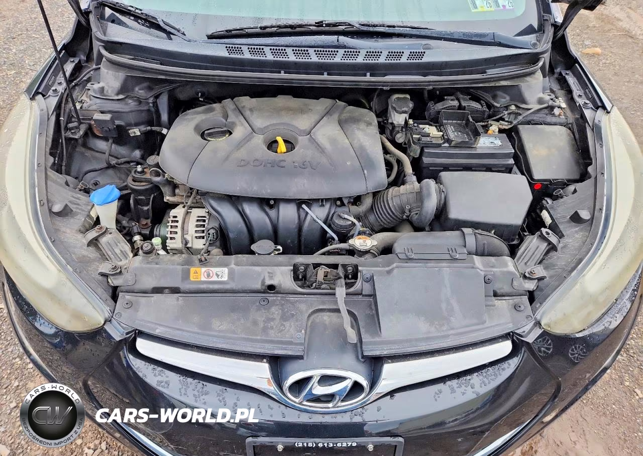 2014 Hyundai Elantra Se VIN:5NPDH4AE2EH481486 - 11