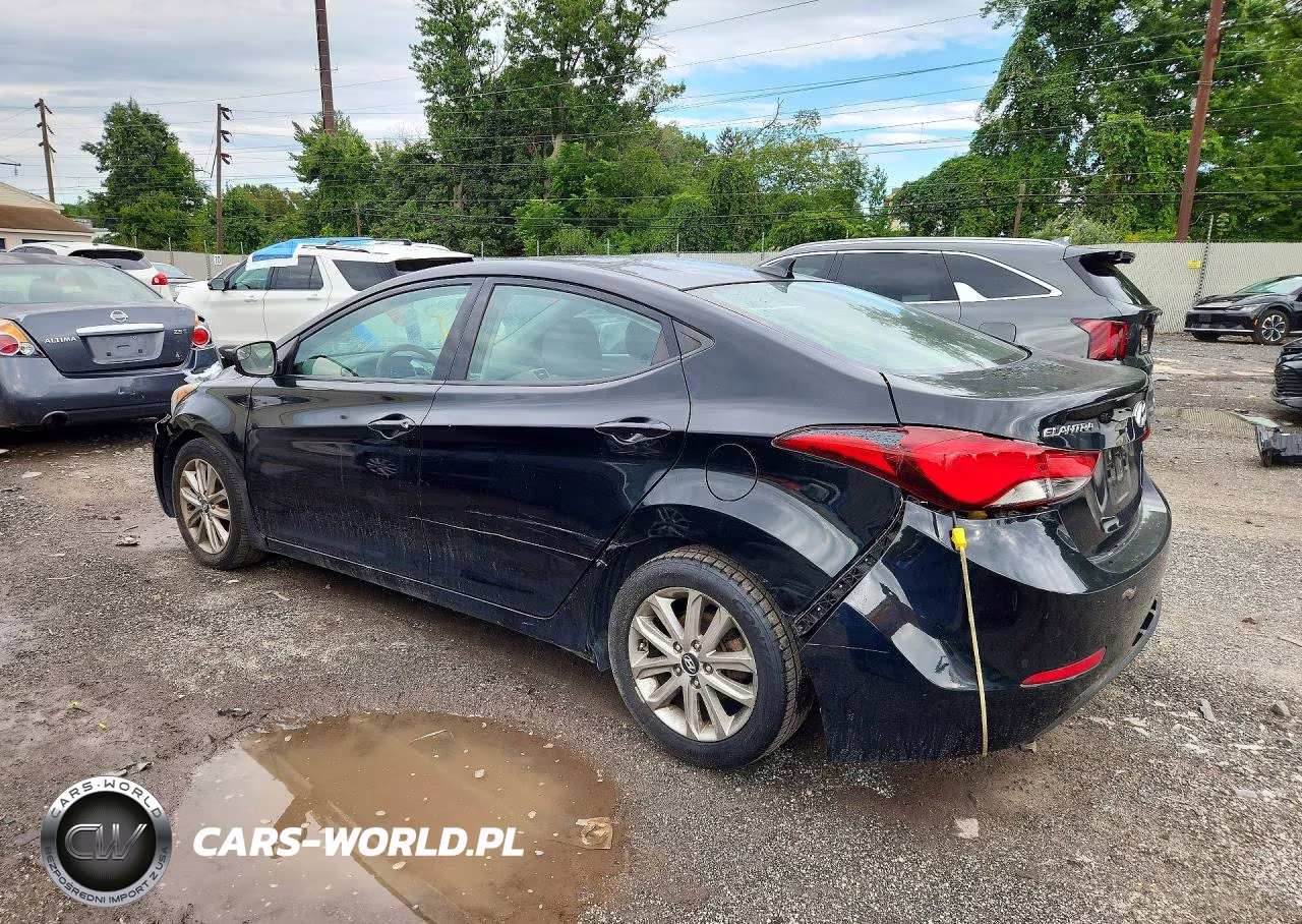 2014 Hyundai Elantra Se VIN:5NPDH4AE2EH481486 - 2