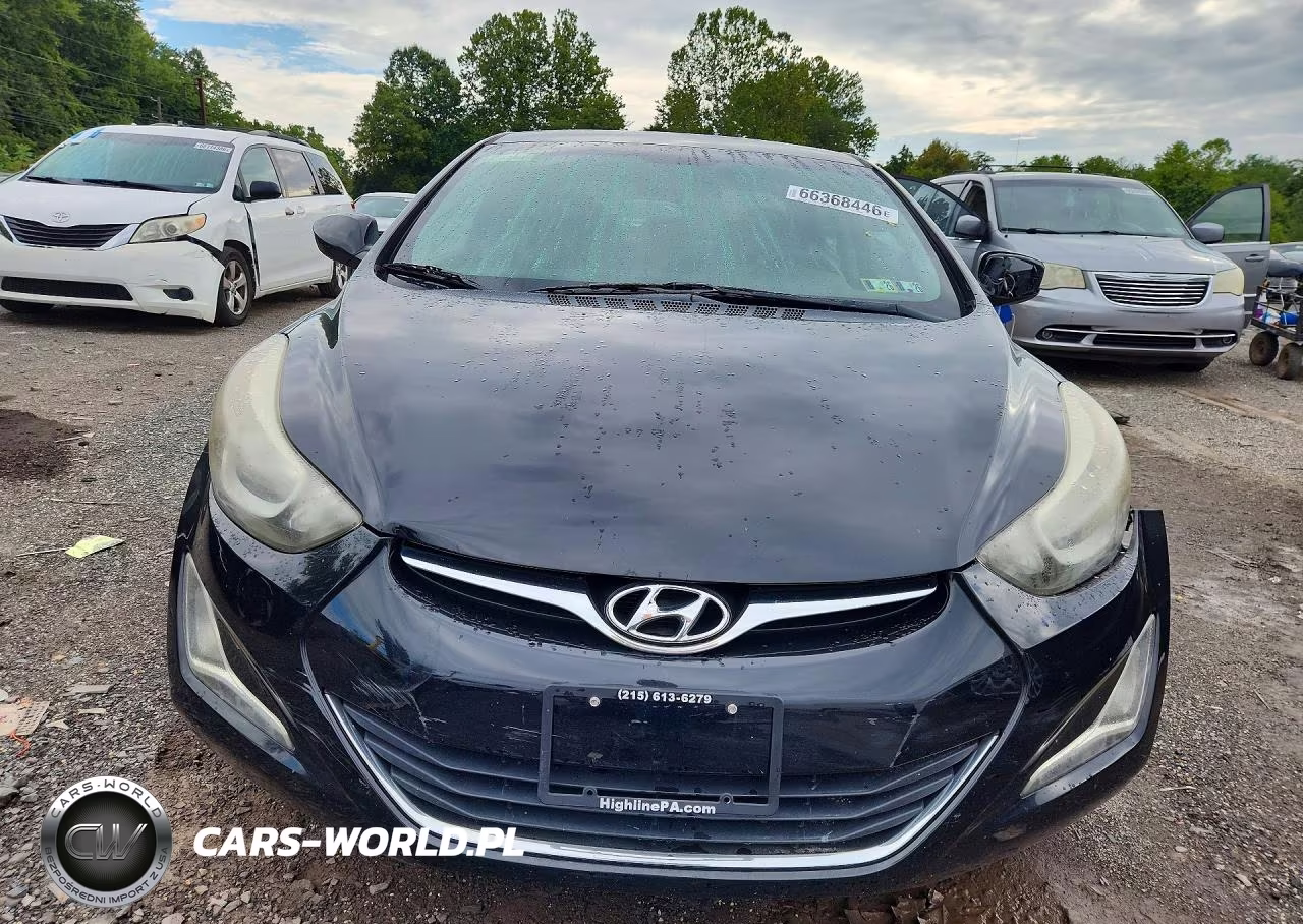 2014 Hyundai Elantra Se VIN:5NPDH4AE2EH481486 - 5