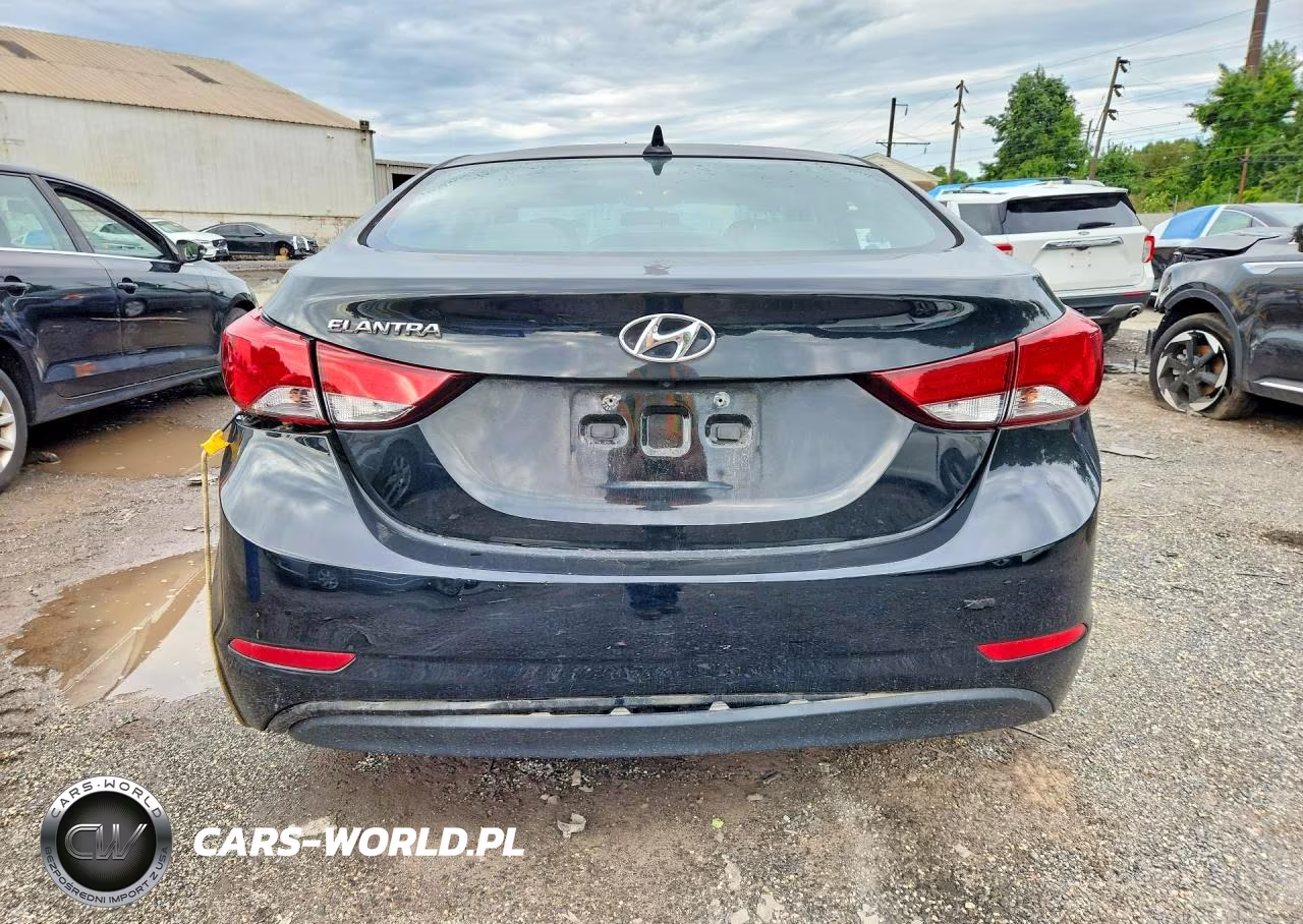 2014 Hyundai Elantra Se VIN:5NPDH4AE2EH481486 - 6