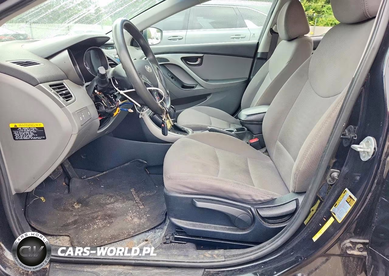 2014 Hyundai Elantra Se VIN:5NPDH4AE2EH481486 - 7
