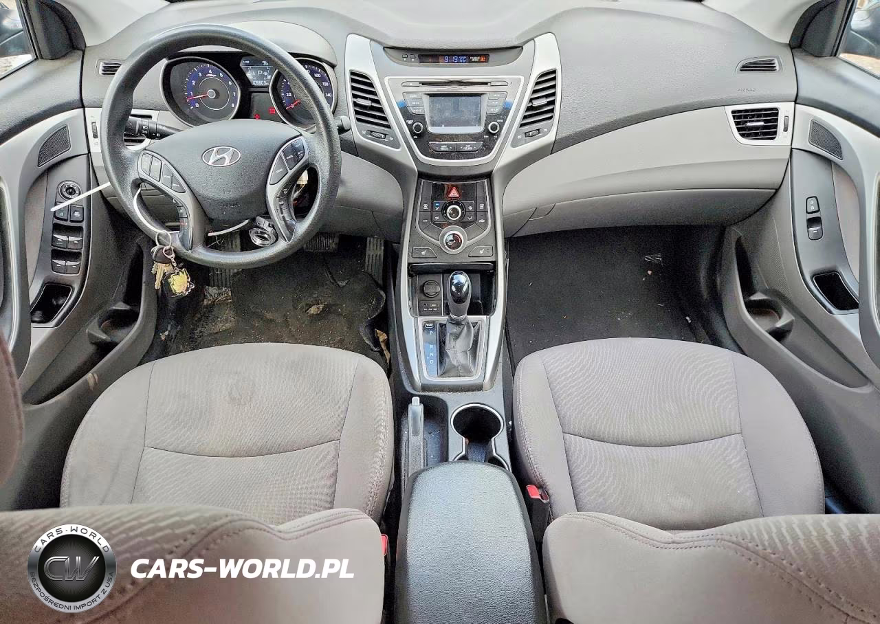 2014 Hyundai Elantra Se VIN:5NPDH4AE2EH481486 - 8