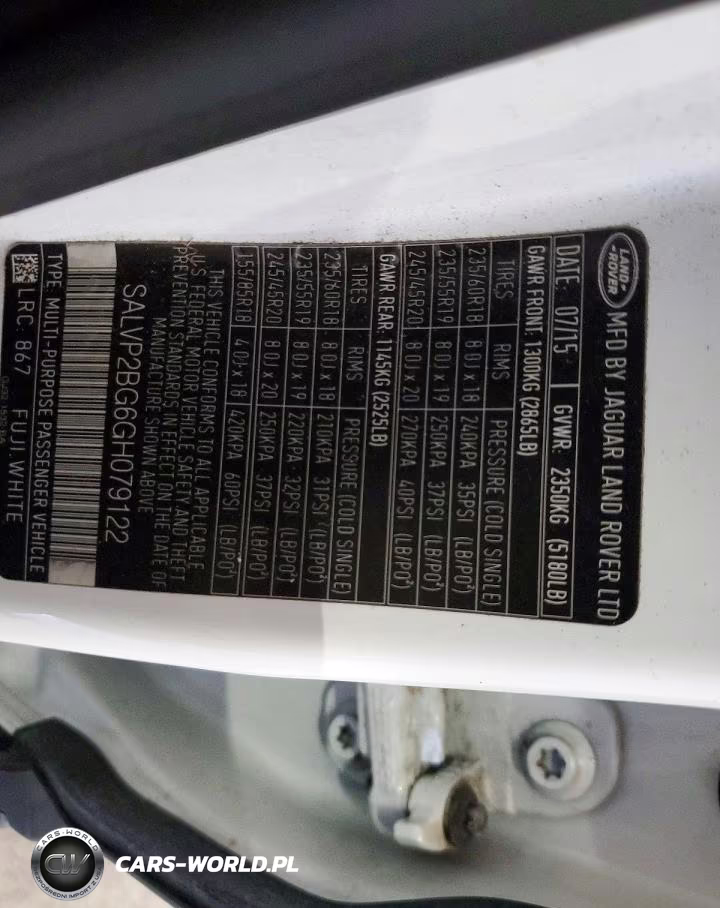 2016 Land Rover Range Rover Evoque Se VIN:SALVP2BG6GH079122 - 12