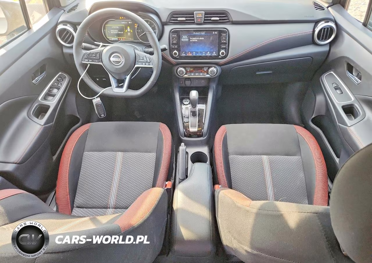 2025 Nissan Versa Sr VIN:3N1CN8FV3SL886842 - 8