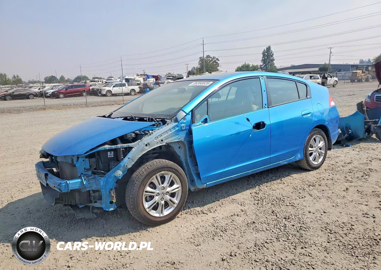 2010 Honda Insight Ex VIN:JHMZE2H75AS029357 - 1