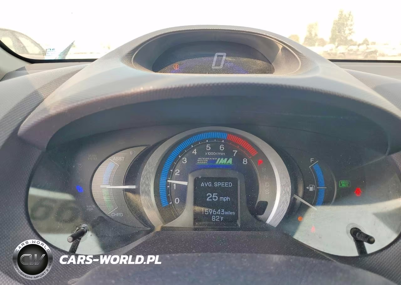 2010 Honda Insight Ex VIN:JHMZE2H75AS029357 - 9