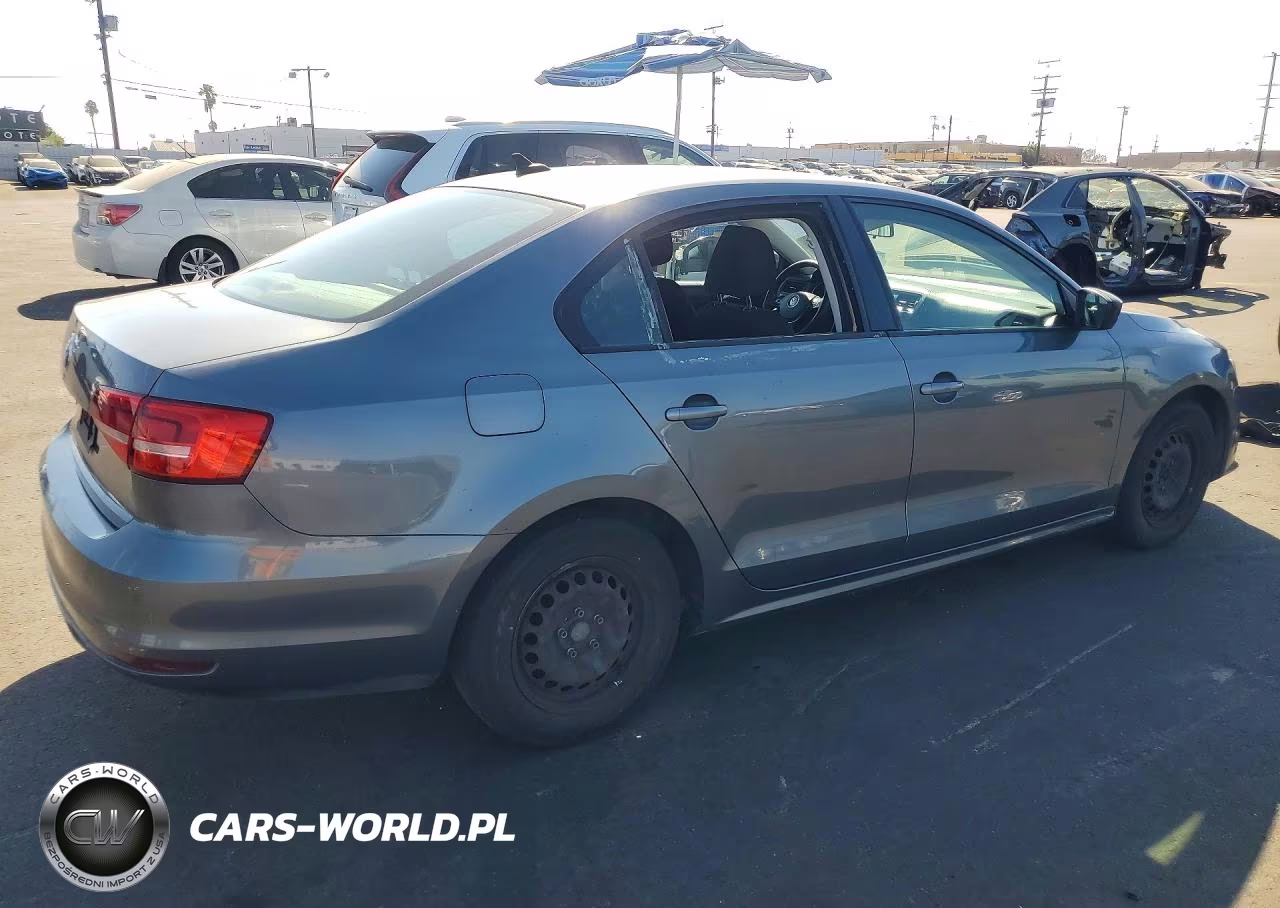 2015 Volkswagen Jetta Base VIN:3VW2K7AJ9FM291491 - 3