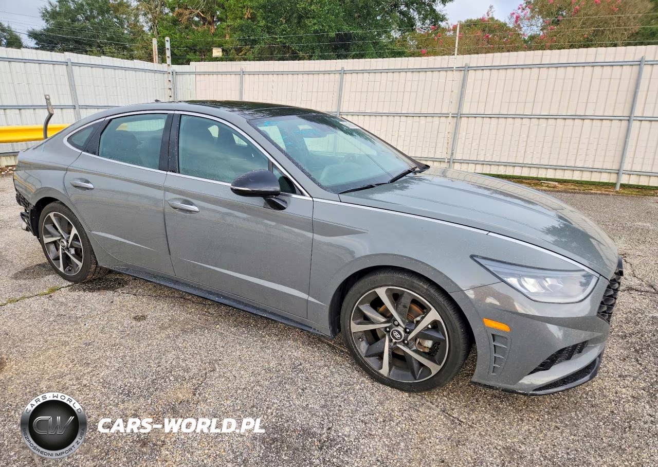 2022 Hyundai Sonata Sel Plus VIN:5NPEJ4J25NH137312 - 4