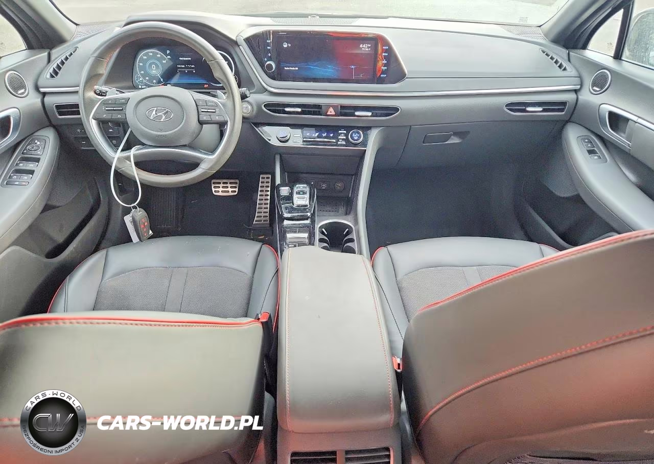 2022 Hyundai Sonata Sel Plus VIN:5NPEJ4J25NH137312 - 8
