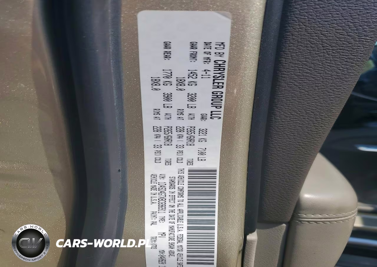 2011 Dodge Durango Crew VIN:1D4SD4GTXBC696911 - 13