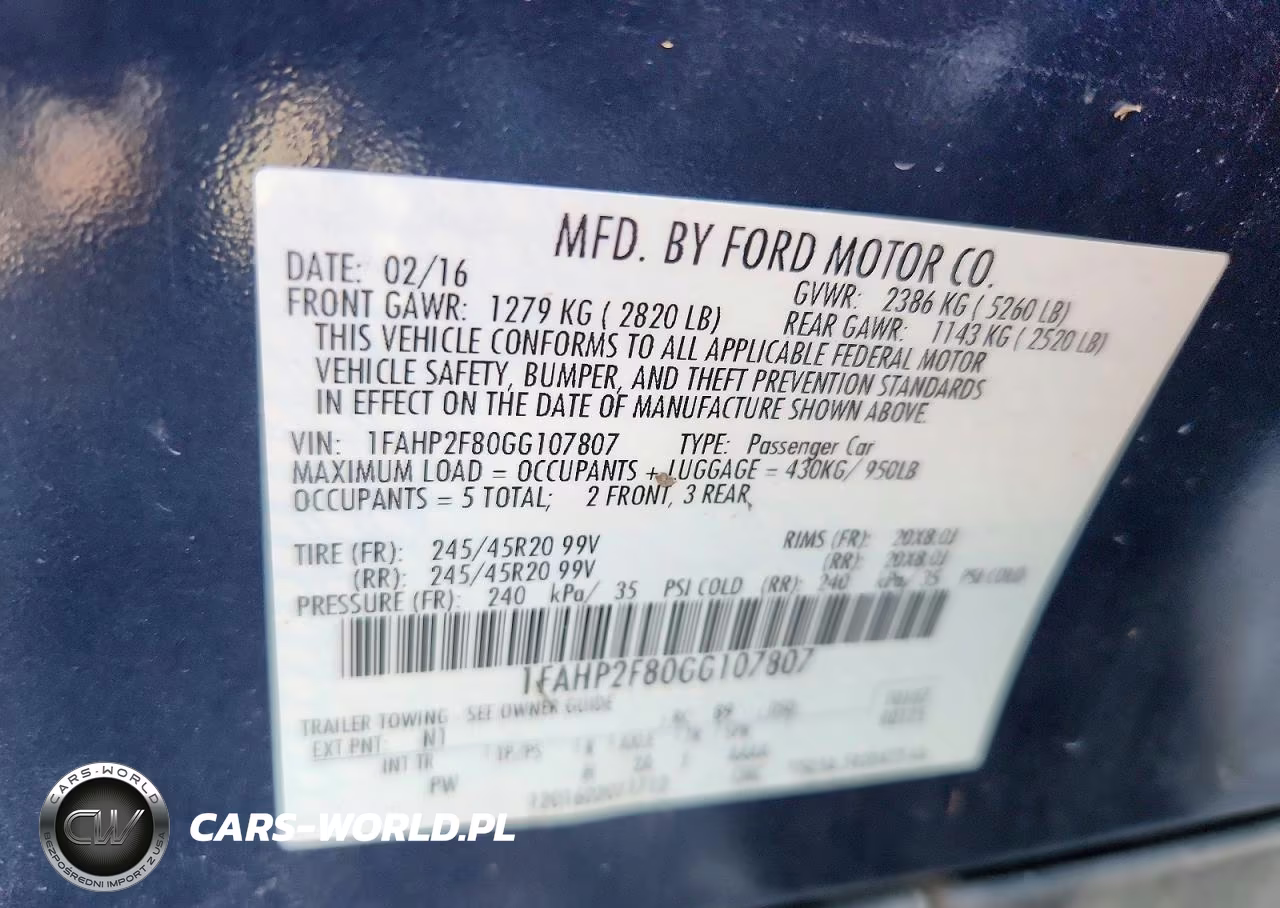 2016 Ford Taurus Limited VIN:1FAHP2F80GG107807 - 13