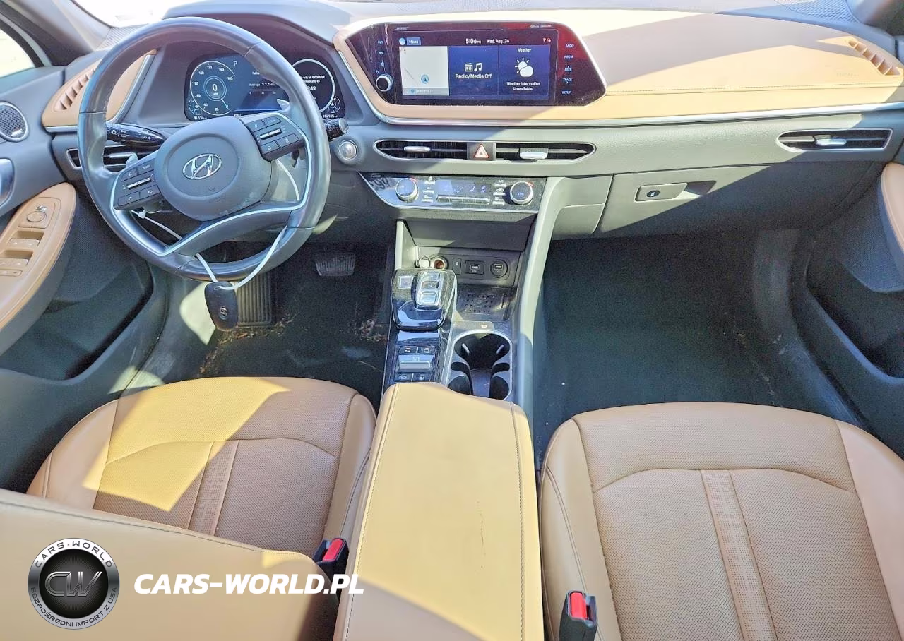 2021 Hyundai Sonata Limited VIN:5NPEH4J24MH100911 - 8