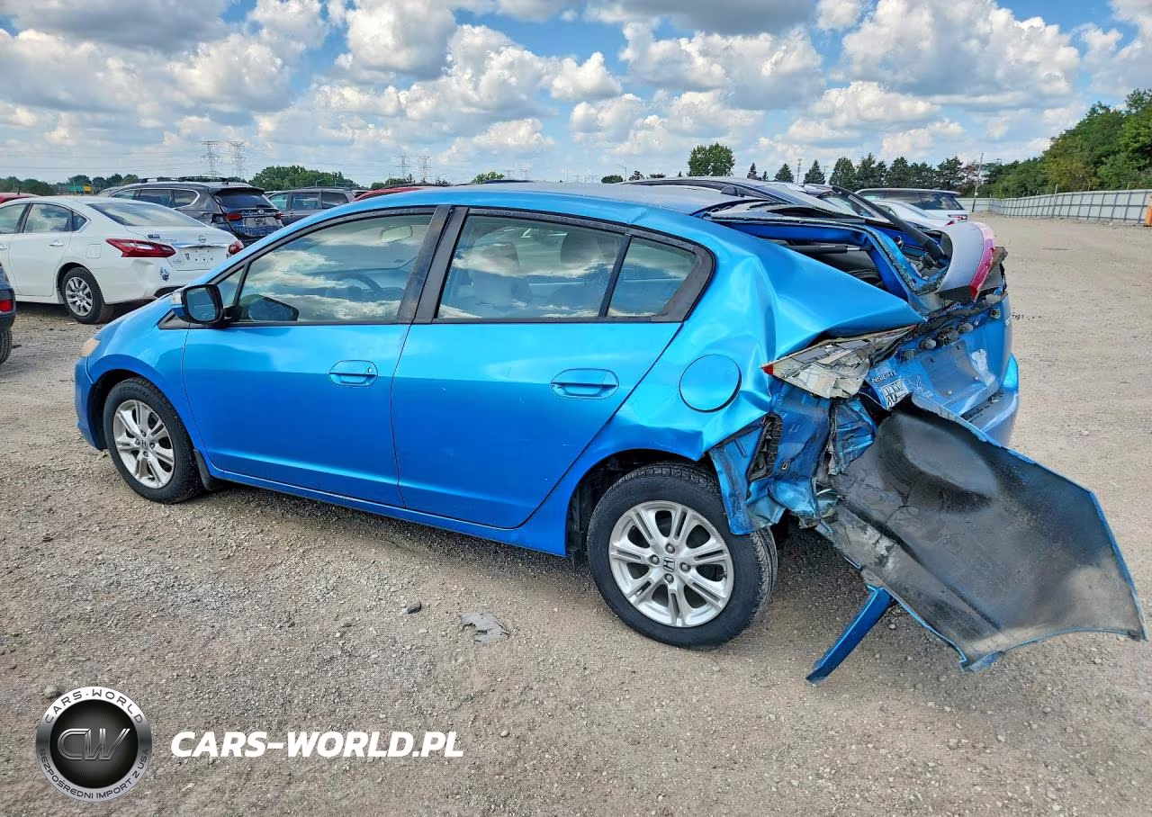 2010 Honda Insight Ex VIN:JHMZE2H75AS027222 - 2