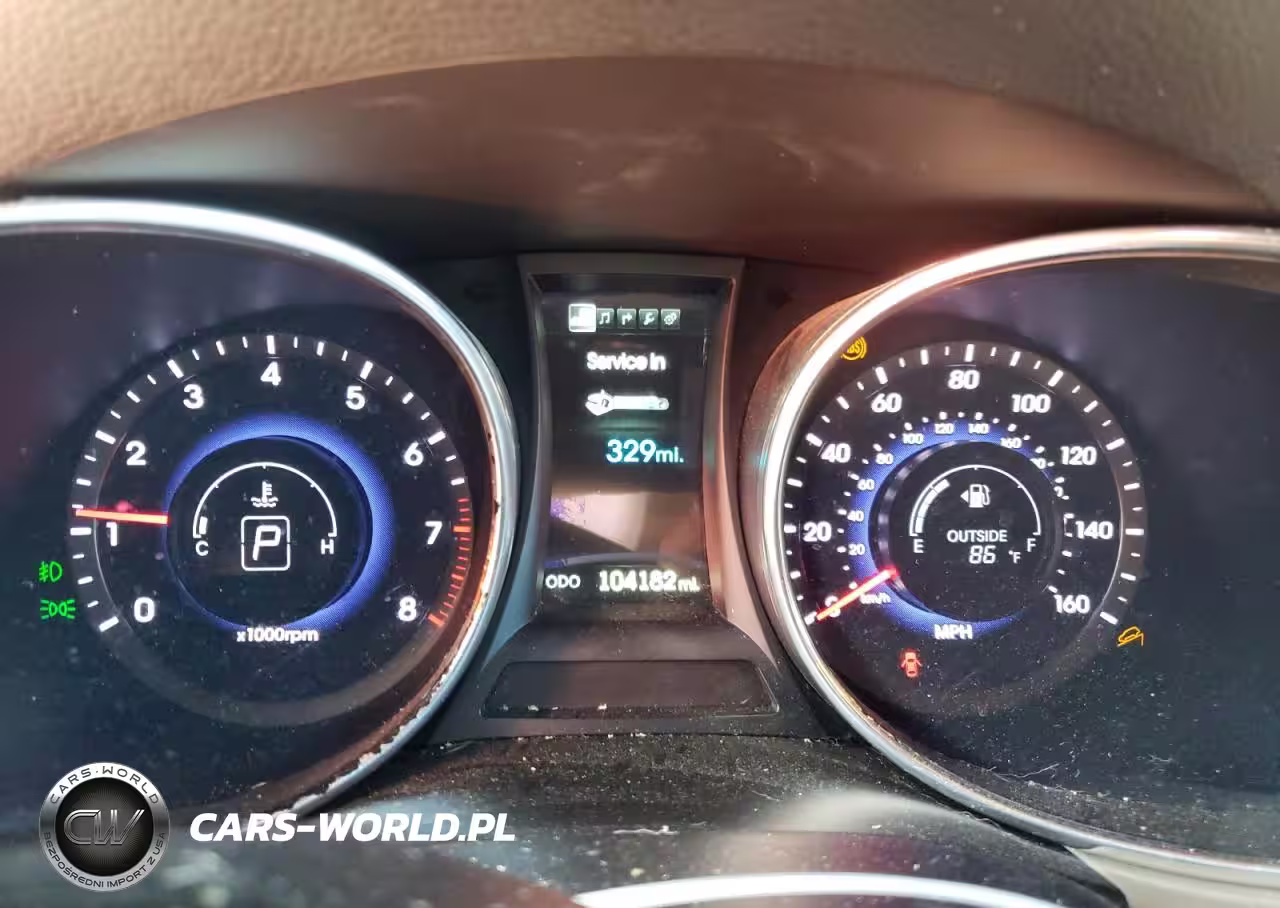 2015 Hyundai Santa Fe Sport VIN:5XYZW4LAXFG265187 - 9