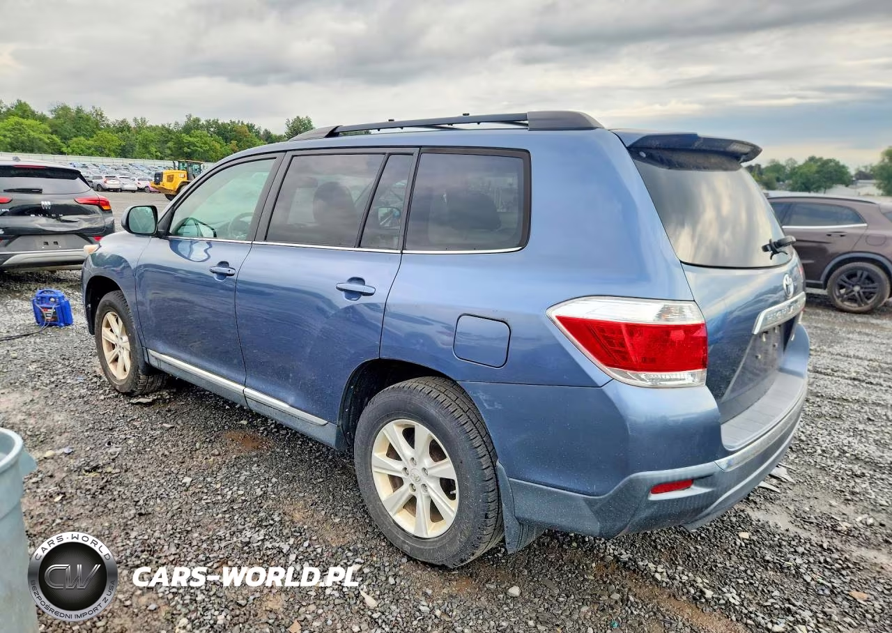 2013 Toyota Highlander Se VIN:5TDBK3EH4DS213927 - 2
