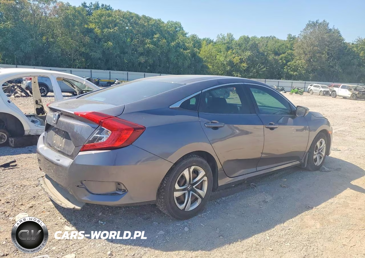 2018 Honda Civic Lx VIN:19XFC2F5XJE043821 - 3