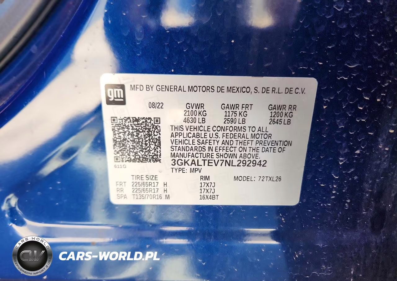 2022 GMC Terrain Sle VIN:3GKALTEV7NL292942 - 13