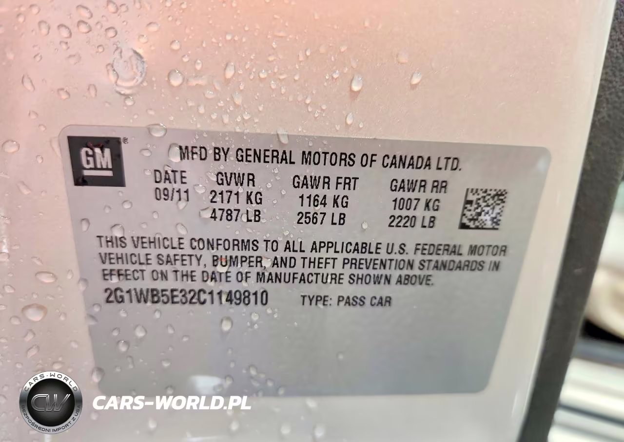 2012 Chevrolet Impala Lt VIN:2G1WB5E32C1149810 - 12