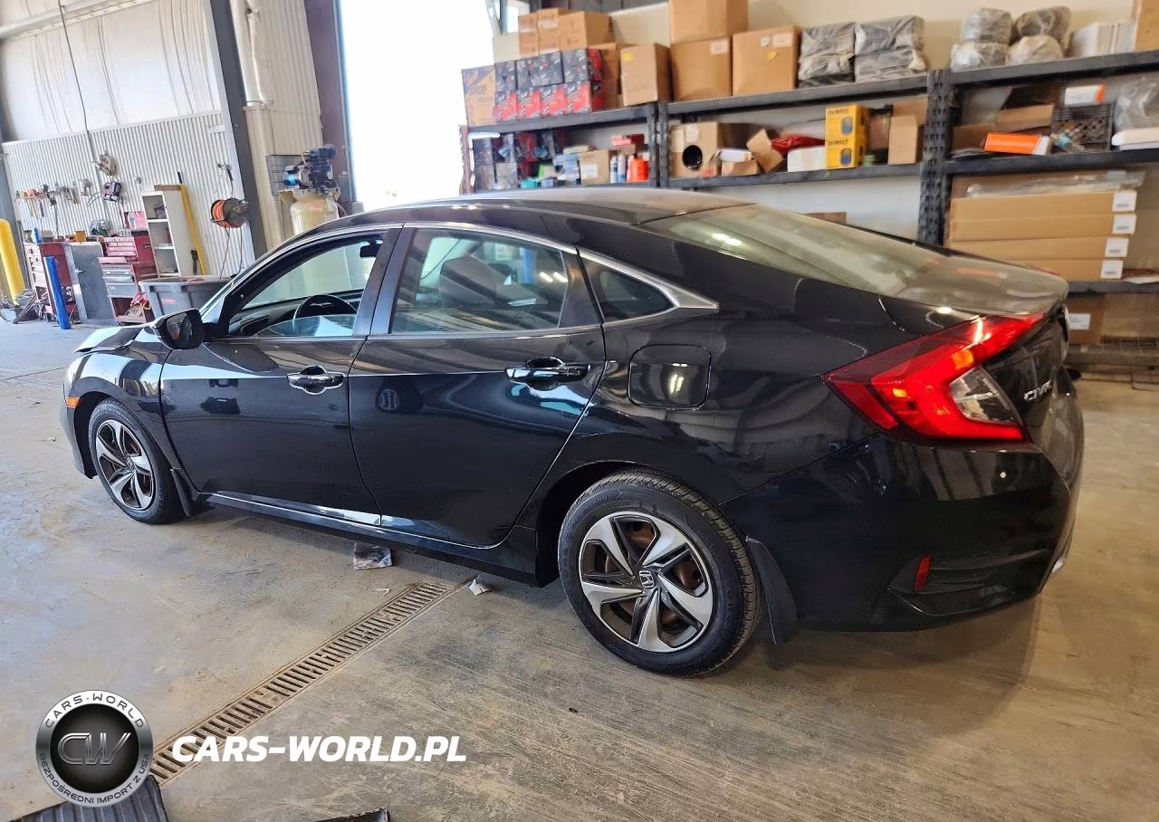 2019 Honda Civic Lx VIN:19XFC2F65KE046491 - 2