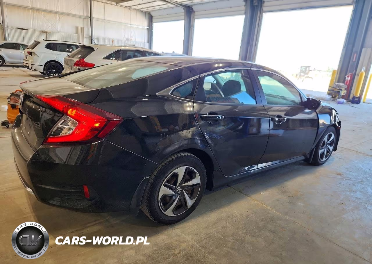 2019 Honda Civic Lx VIN:19XFC2F65KE046491 - 3