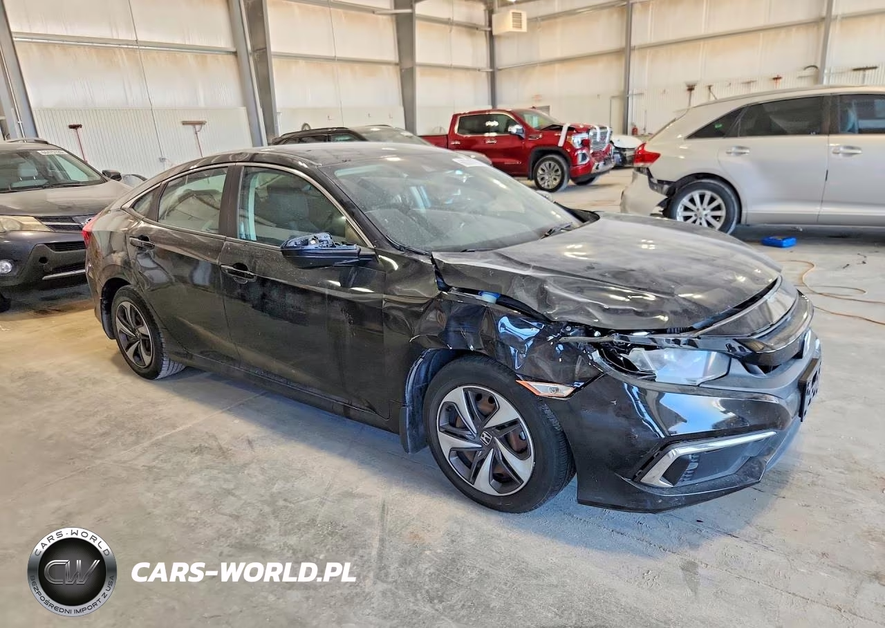 2019 Honda Civic Lx VIN:19XFC2F65KE046491 - 4