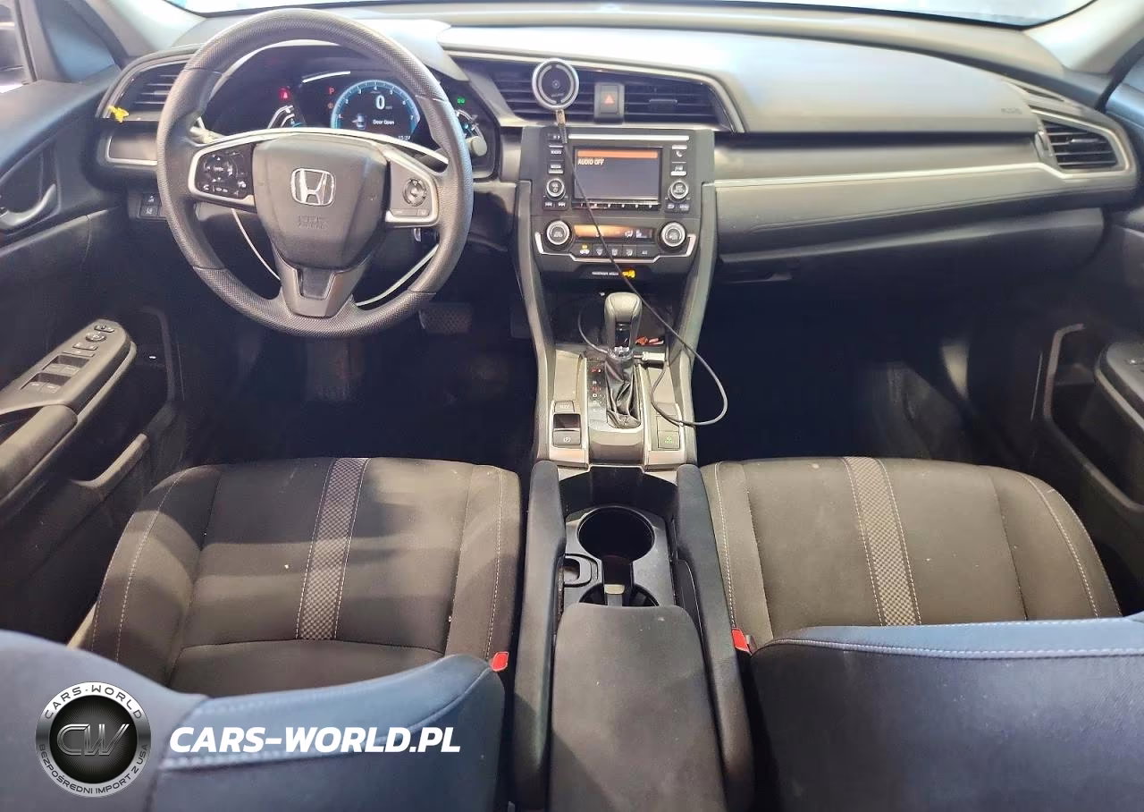 2019 Honda Civic Lx VIN:19XFC2F65KE046491 - 8