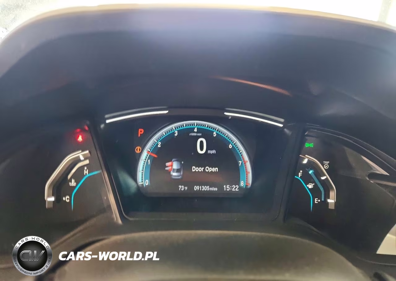 2019 Honda Civic Lx VIN:19XFC2F65KE046491 - 9
