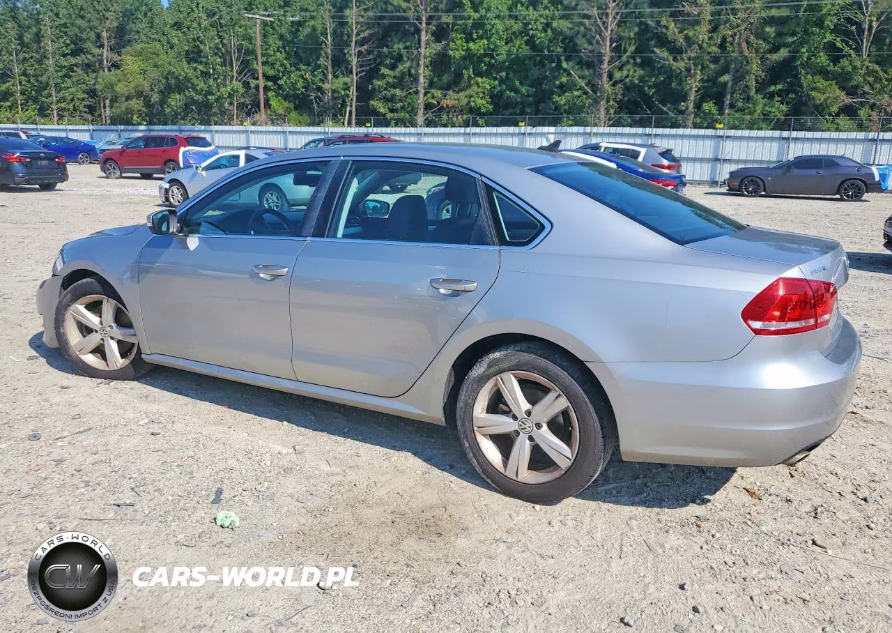 2013 Volkswagen Passat Se VIN:1VWBP7A33DC120320 - 2