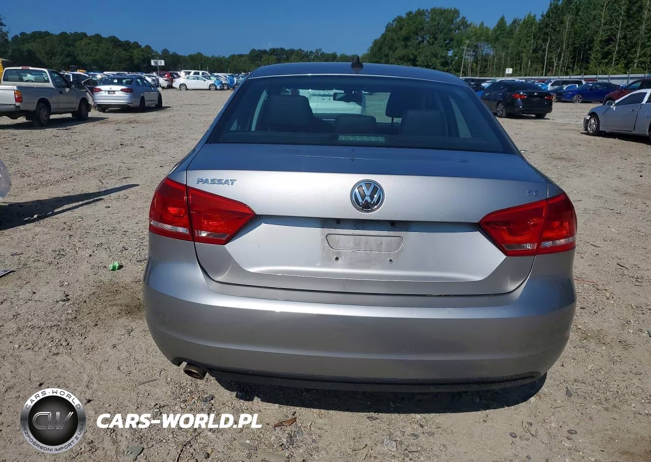 2013 Volkswagen Passat Se VIN:1VWBP7A33DC120320 - 6