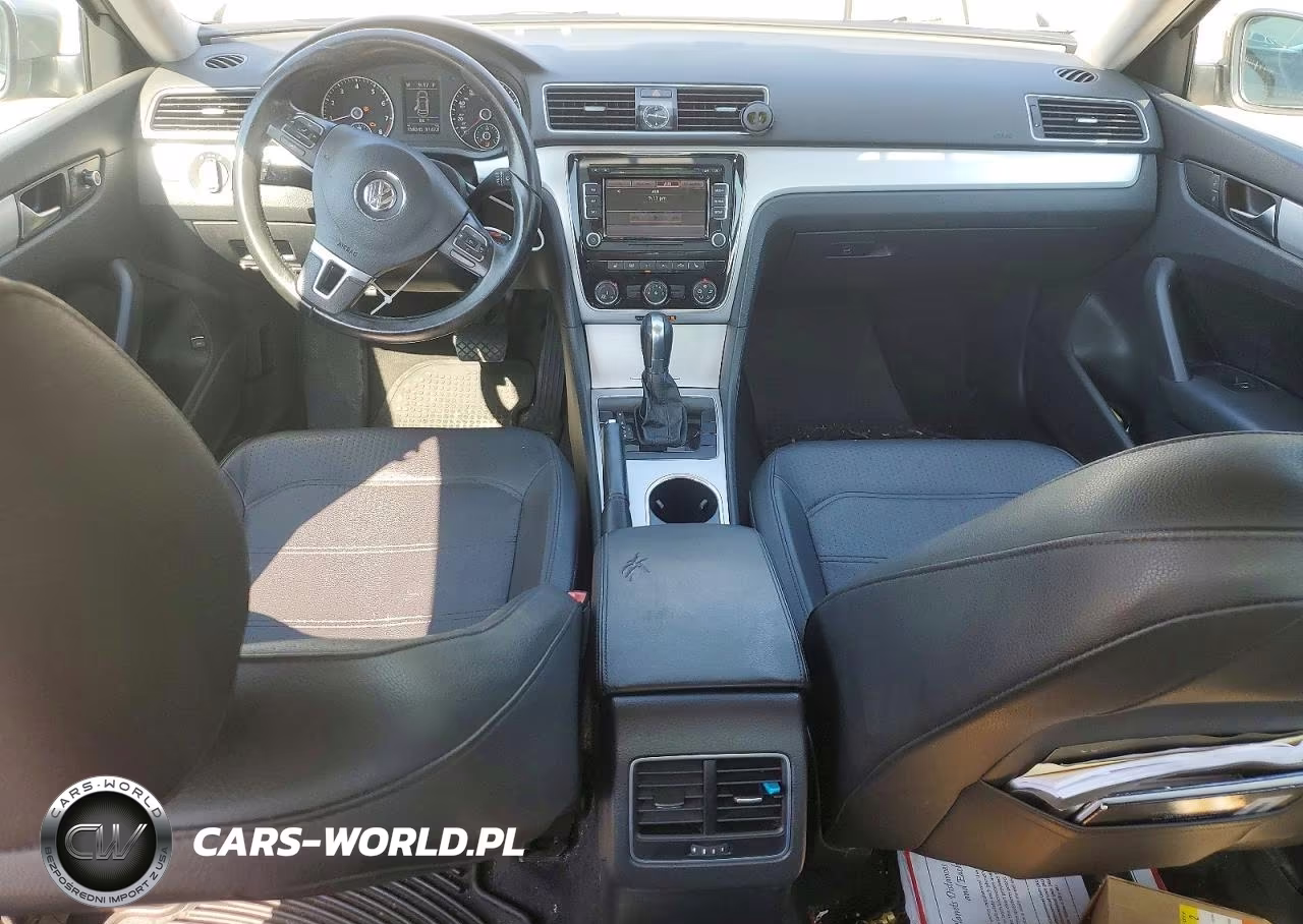 2013 Volkswagen Passat Se VIN:1VWBP7A33DC120320 - 8