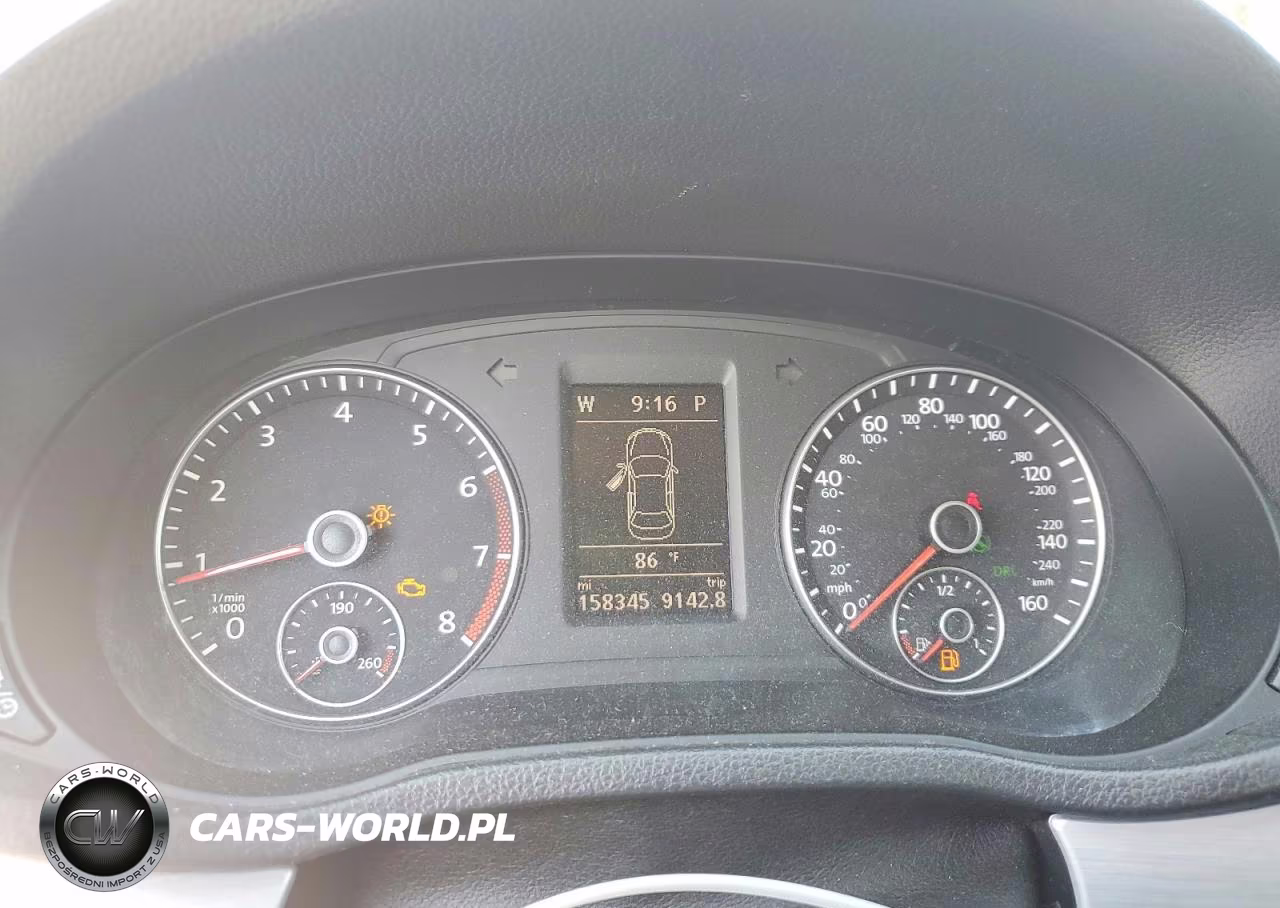 2013 Volkswagen Passat Se VIN:1VWBP7A33DC120320 - 9