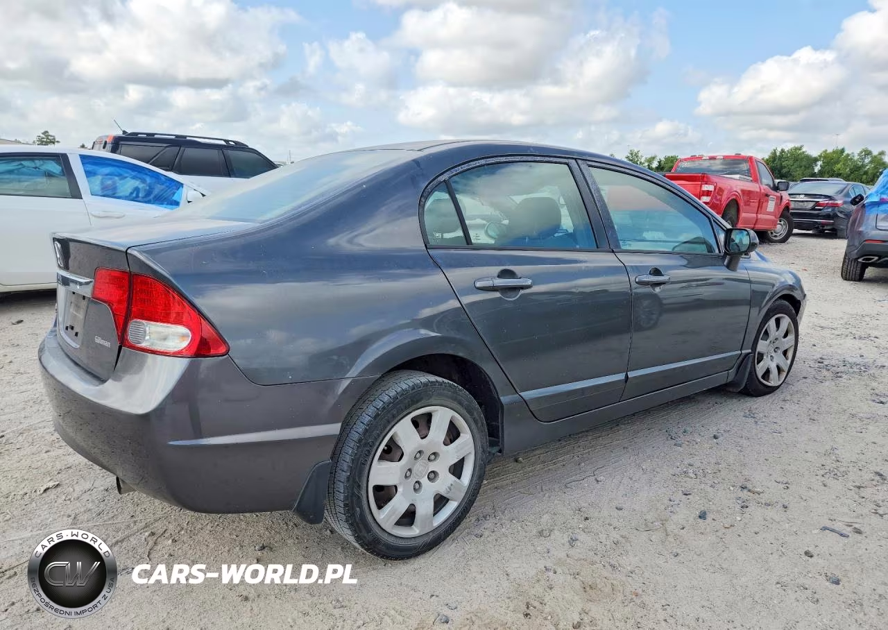 2010 Honda Civic Lx VIN:2HGFA1F52AH581838 - 3