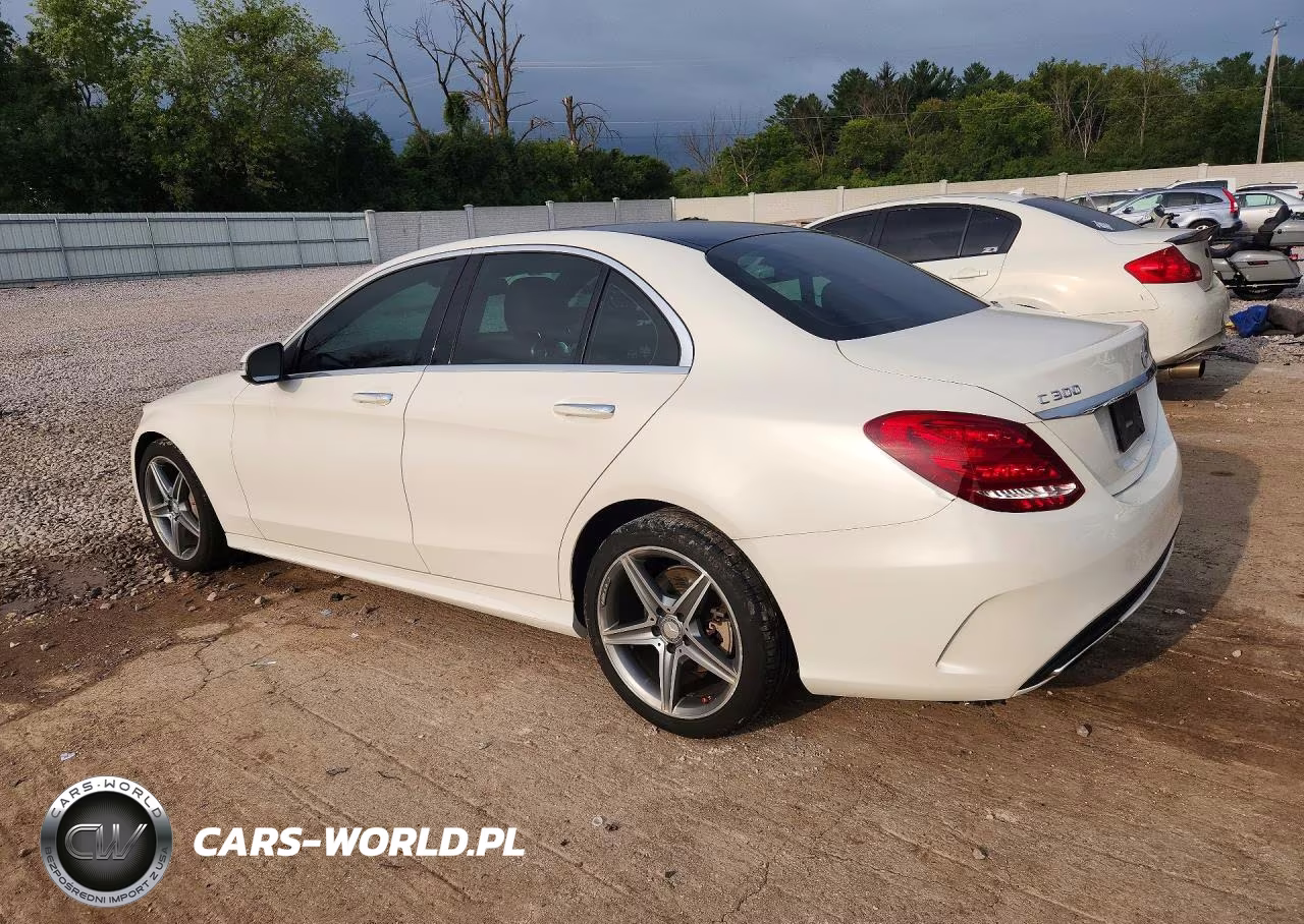 2015 Mercedes-Benz C 300 4Matic VIN:55SWF4KB0FU041591 - 2