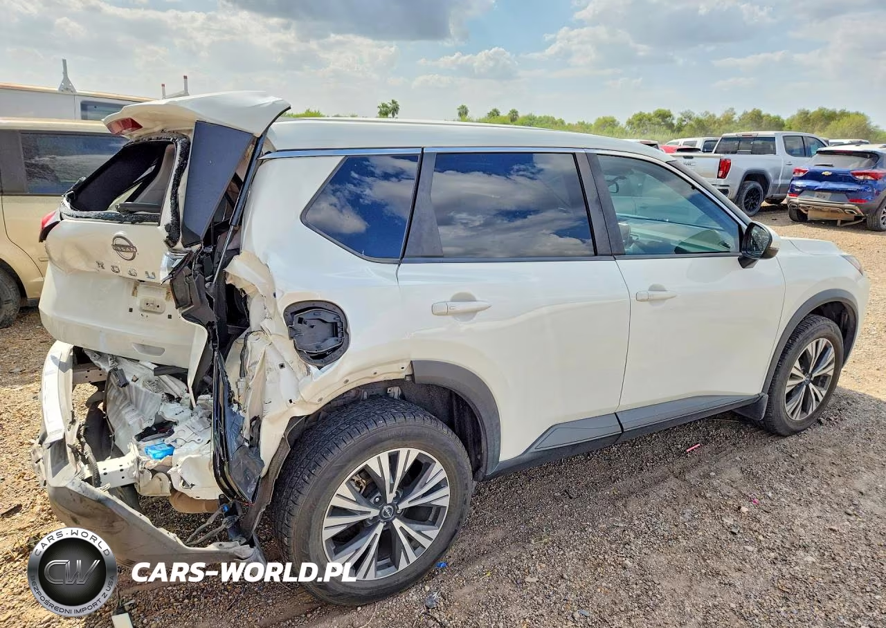 2022 Nissan Rogue Sv VIN:5N1BT3BA0NC704563 - 3