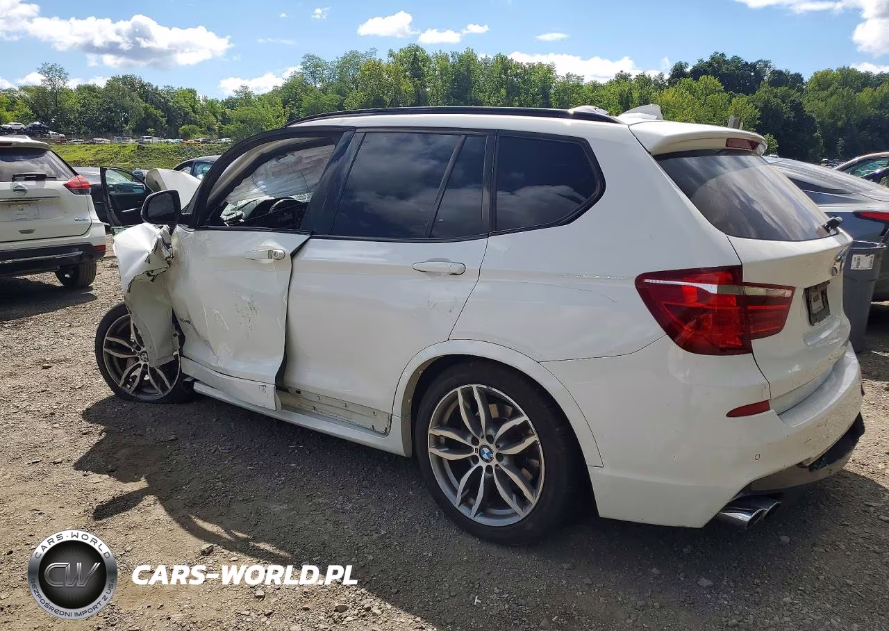 2016 BMW X3 xDrive28I VIN:5UXWX9C54G0D89187 - 2