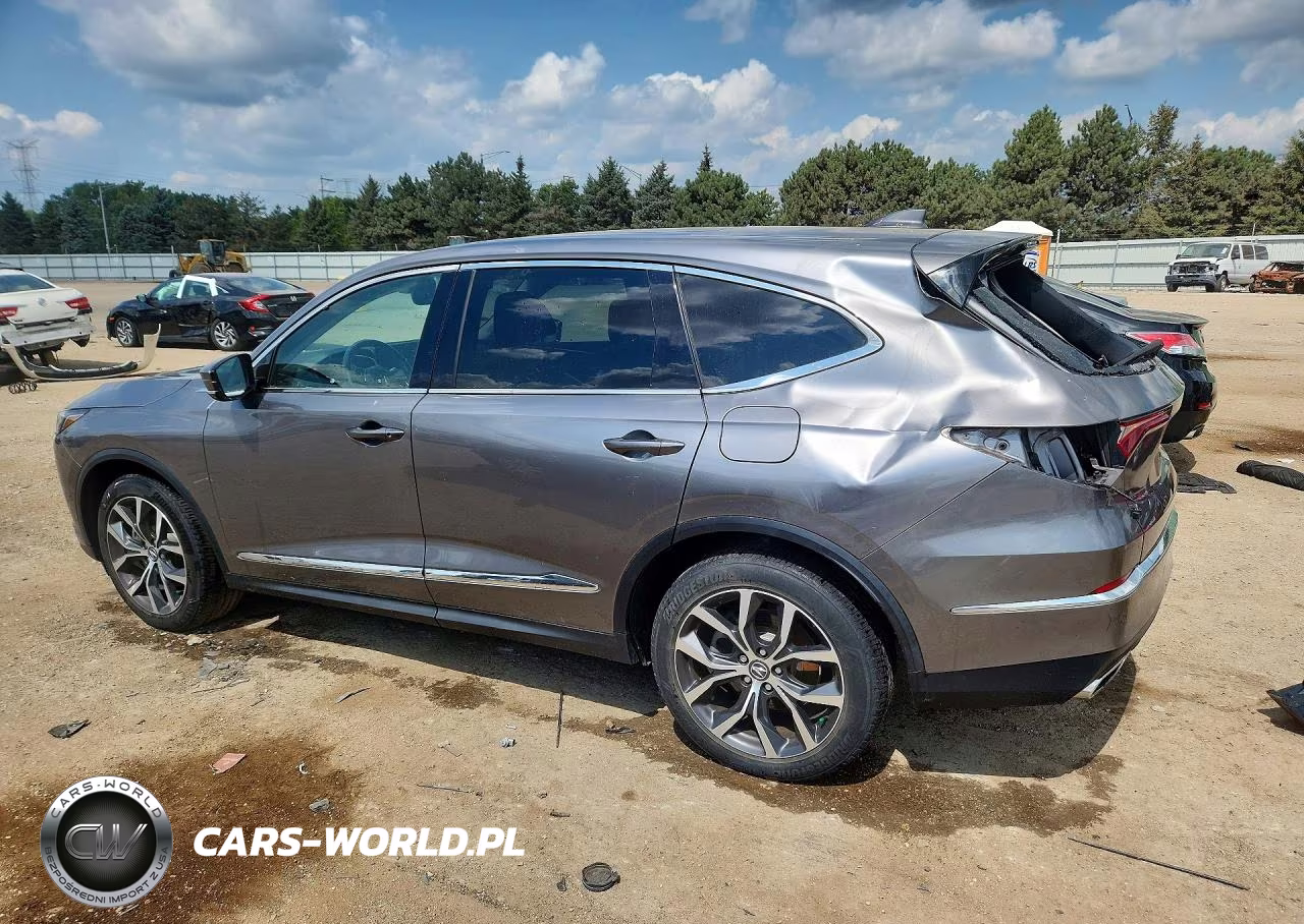 2022 Acura Mdx Technology VIN:5J8YE1H47NL006385 - 2