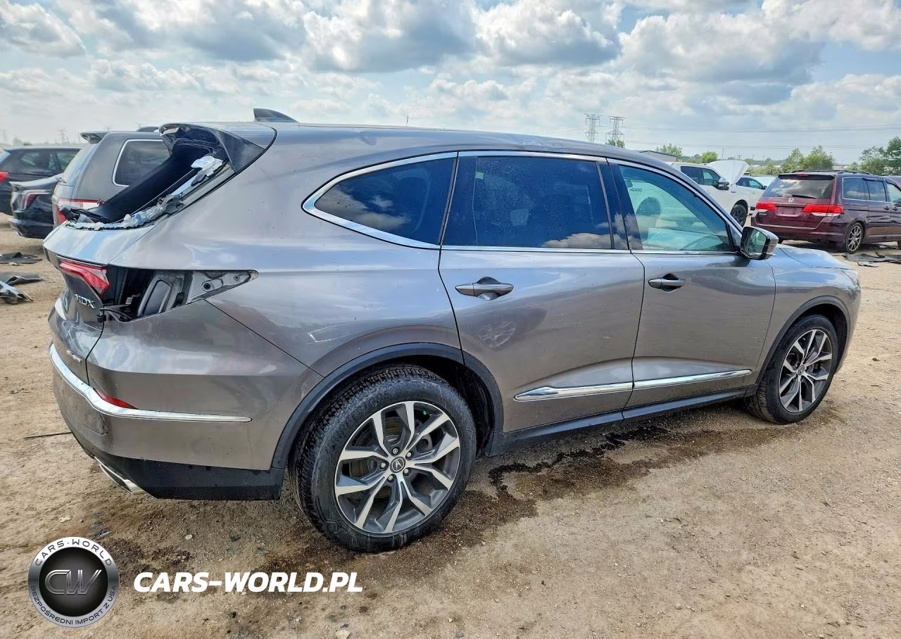2022 Acura Mdx Technology VIN:5J8YE1H47NL006385 - 3