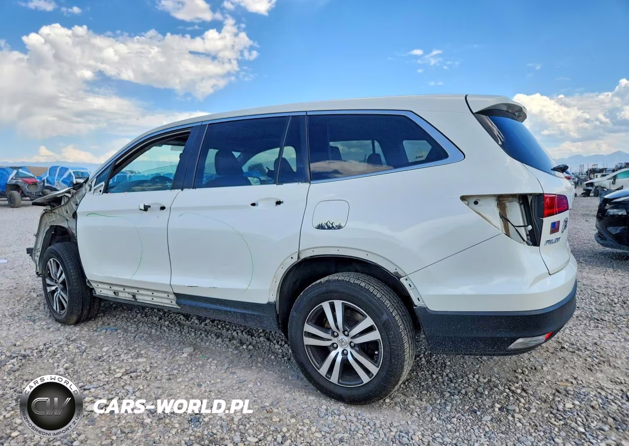 2017 Honda Pilot Exl VIN:5FNYF6H55HB015031 - 2