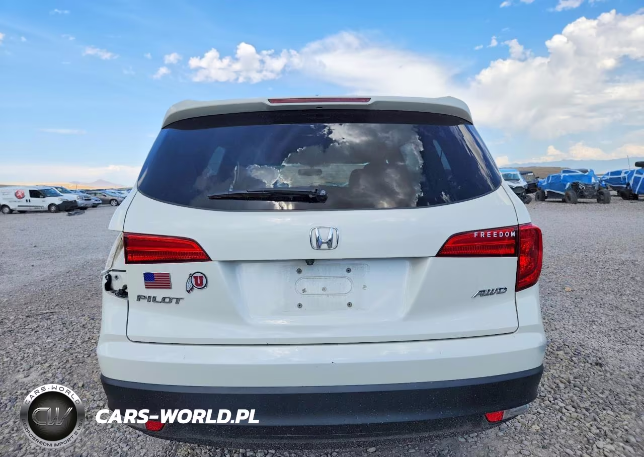 2017 Honda Pilot Exl VIN:5FNYF6H55HB015031 - 6