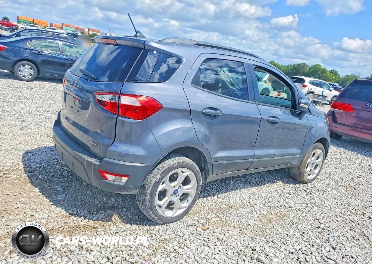 2021 Ford Ecosport Se VIN:MAJ6S3GLXMC409073 - 3
