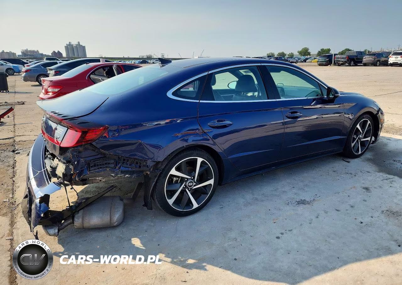 2021 Hyundai Sonata Sel Plus VIN:5NPEJ4J22MH092795 - 3