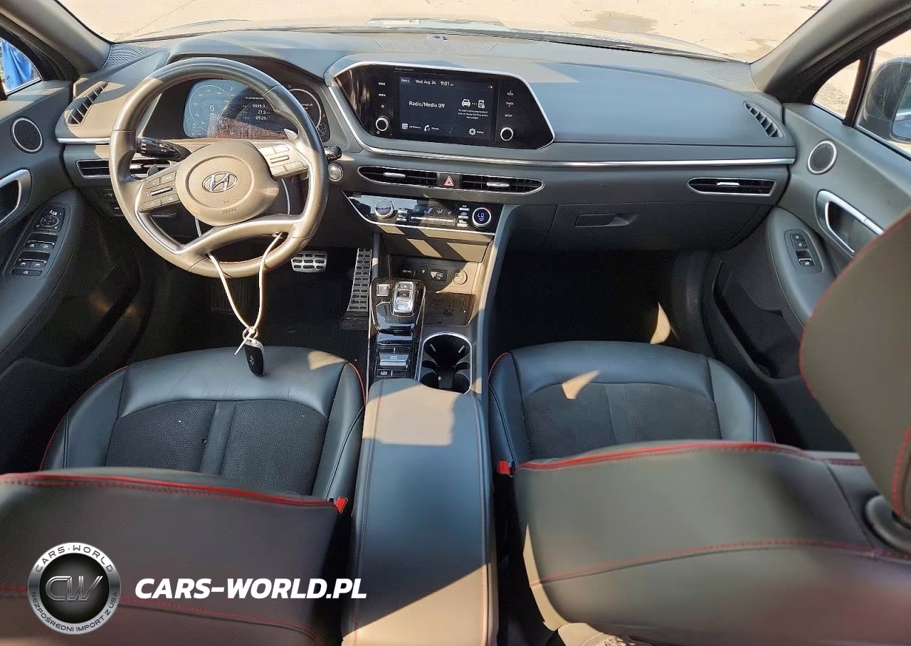 2021 Hyundai Sonata Sel Plus VIN:5NPEJ4J22MH092795 - 8